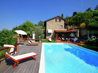 Villa Villa in der Toskana mit Pool und Talblick - Outdoor photo 7