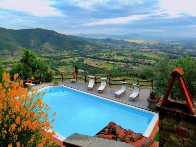 Villa Villa in der Toskana mit Pool und Talblick - Outdoor photo 9