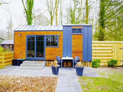 Holiday house Tiny House in Hoogersmilde mit Garten und Parkplatz - Outdoor photo 8