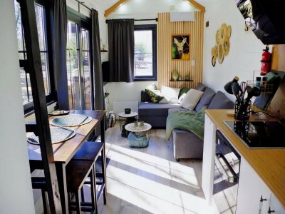Holiday house Tiny House in Hoogersmilde mit Garten und Parkplatz - Features photo 20