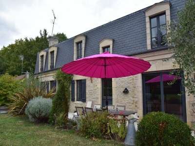 Holiday house Luxuriöses Ferienhaus mit Garten in Strandnähe in Longues-sur-Mer - Holiday house