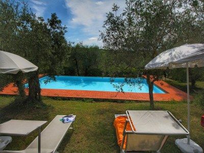 Farmhouse Gemütlicher Bauernhof in Le Tolfe mit Schwimmbad - Outdoor photo 13