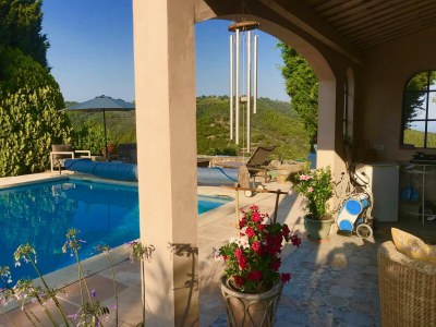 Villa Luxuriöse Villa in Tanneron mit privatem Pool - Outdoor photo 12