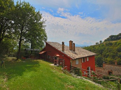 Villa Geräumige Villa in Fabriano mit Swimmingpool - Outdoor photo 9