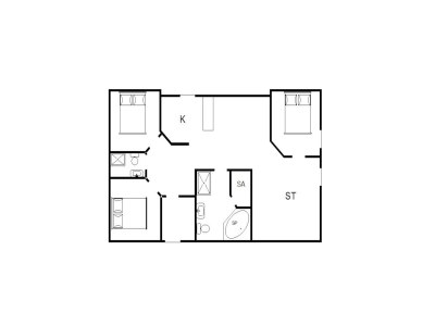 Holiday house 6 person holiday home in Tarm - Outdoor photo 23