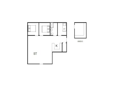 Holiday house 6 Personen Ferienhaus in Nørre Nebel - Document photo 36