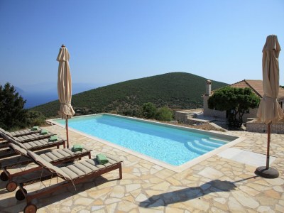 Villa Villa in Vasiliki mit Pool nahe Stränden - Outdoor photo 6