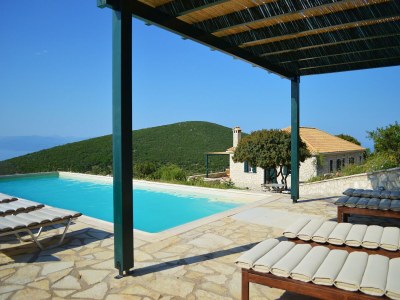 Villa Villa in Vasiliki mit Pool nahe Stränden - Outdoor photo 9