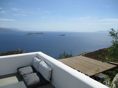 Villa Comfortable Villa near Sea in Andros - Outdoor photo 9