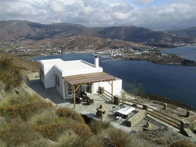 Villa Comfortable Villa near Sea in Andros - Outdoor photo 11