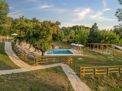 Apartment Charmantes Apartment in Montone mit Garten - Outdoor photo 7