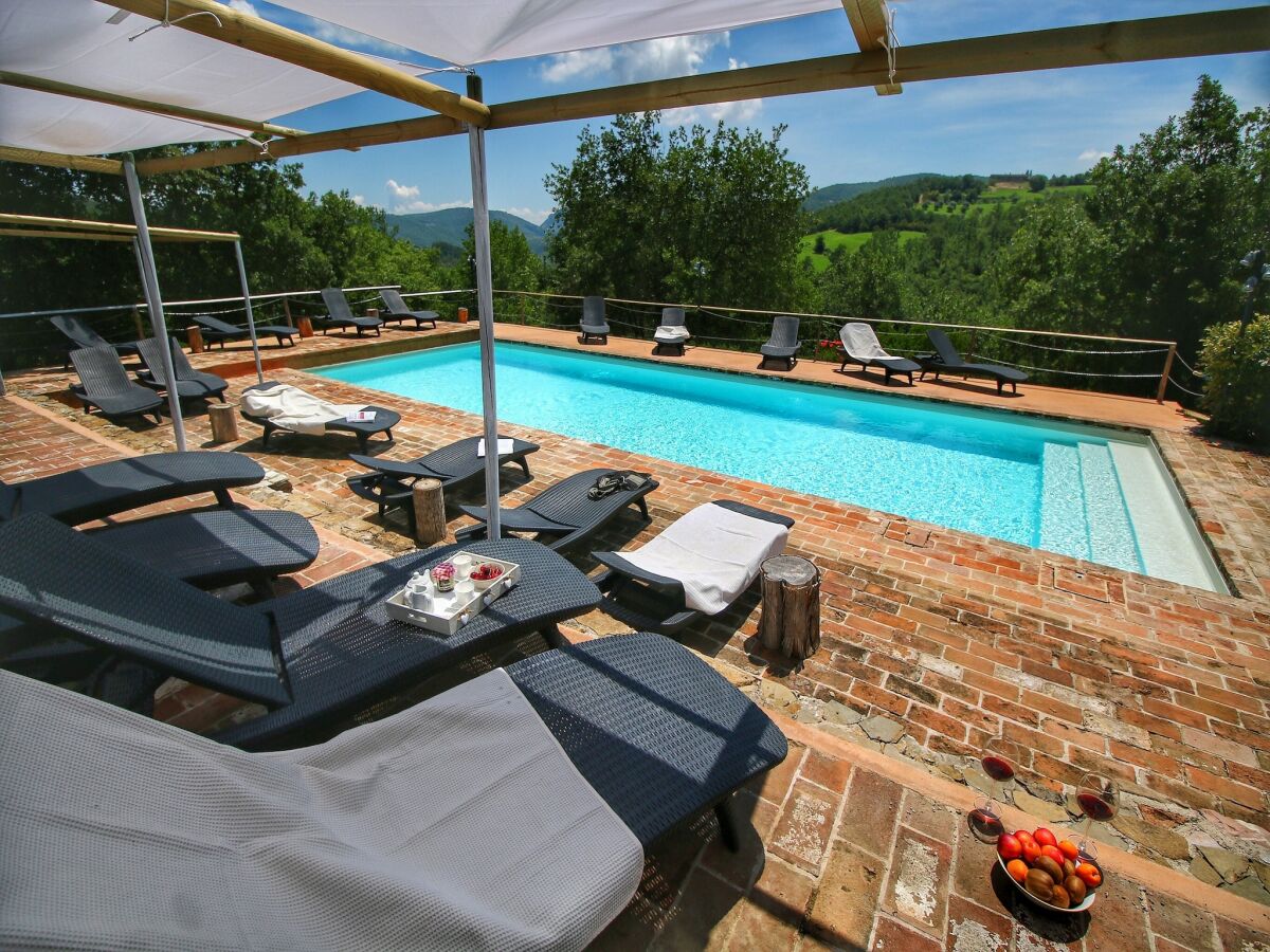 Farmhouse Luxuriöses Bauernhaus in Umbertide mit Pool - Outdoor photo 2