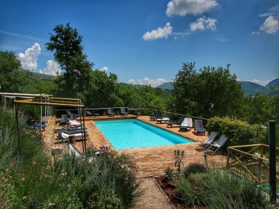 Farmhouse Luxuriöses Bauernhaus in Umbertide mit Pool - Outdoor photo 9