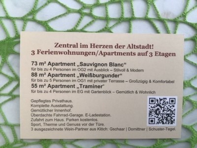 Apartment Wohnung "Weißburgunder" - Outdoor photo 20