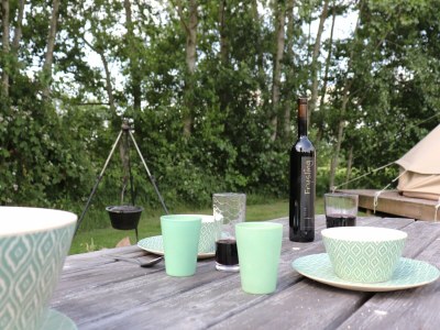 Holiday house Glamour Tent in Frisian Woods near Cycling Route - Outdoor photo 9