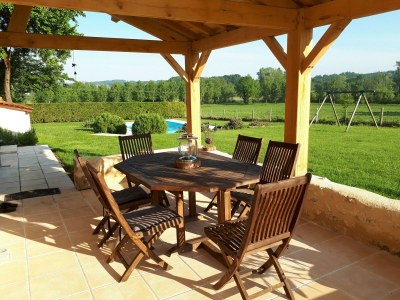 Holiday house Holiday home with pool in Verteillac - Outdoor photo 9