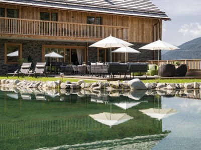 Chalet Nice chalet in Wölting with natural swimming pond - Outdoor photo 6