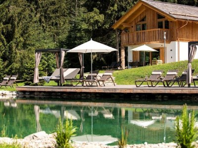 Chalet Nice chalet in Wölting with natural swimming pond - Outdoor photo 13