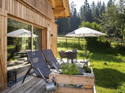 Chalet Nice chalet in Wölting with natural swimming pond - Outdoor photo 15