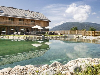 Chalet Nice chalet in Wölting with natural swimming pond - Outdoor photo 17