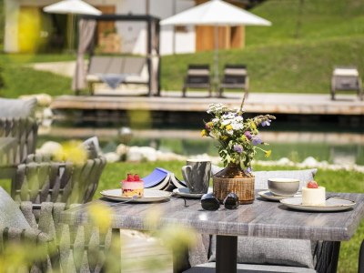 Chalet Nice chalet in Wölting with natural swimming pond - Outdoor photo 31