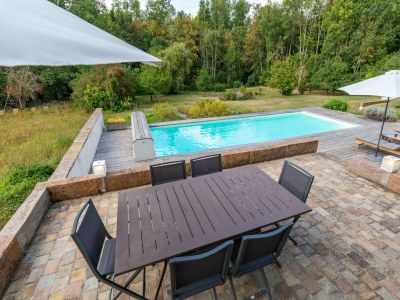 Holiday house Bauernhaus in Yèvre-le-Châtel mit Pool - Outdoor photo 7