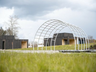 Holiday park Water Lodge in Netherlands with Terrace Access - Outdoor photo 40