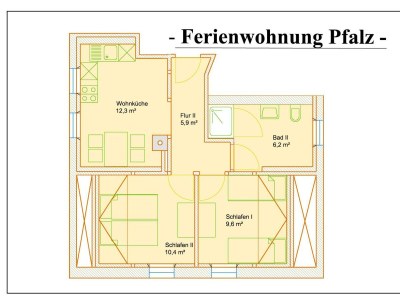 Apartment Wohnung Pfalz, WC/Dusch, 2 Schlafzimmer, Wohnküche - Features photo 22