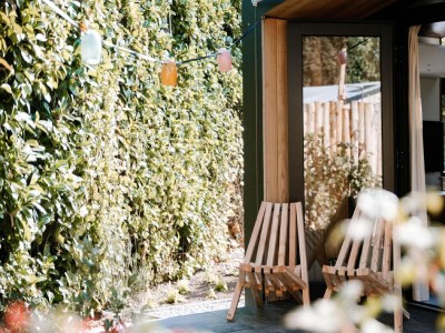 Holiday park Wellness Cabin in Netherlands with Outdoor Spa - Outdoor photo 5