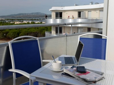 Holiday park Apartment in Le Lotus Blanc with Sea View - Outdoor photo 5