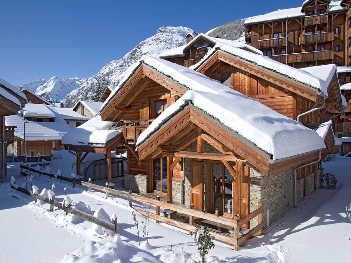 Chalet Chalet in Les Deux Alpes mit Pool - Outdoor photo 5