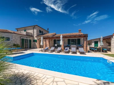 Villa Una with pool in Vižinada - Villa