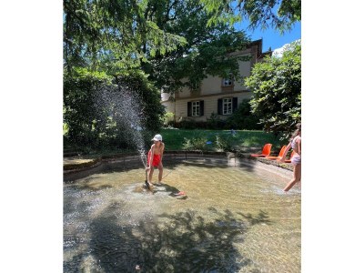 Apartment FeWo 3, Dusche, waldseitig, Pool - Outdoor photo 14