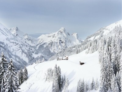 Holiday park Wohnung in Schröcken nahe Ski Arlberg - Outdoor photo 3
