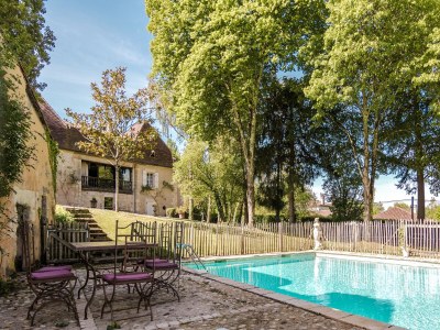 Cottage Villa in Sourzac mit privatem Pool - Outdoor photo 10