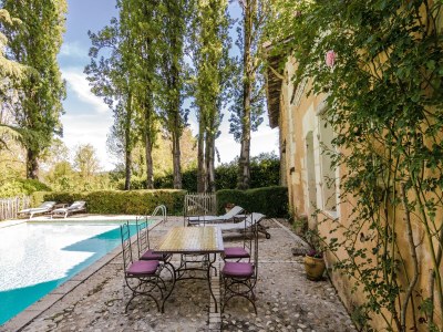 Cottage Villa in Sourzac mit privatem Pool - Outdoor photo 10
