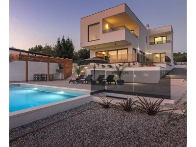 Holiday house Villa Pergosa with sea view and sauna in Pomer - Holiday house
