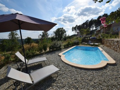 Villa Impressive villa overlooking the hill - Outdoor photo 2