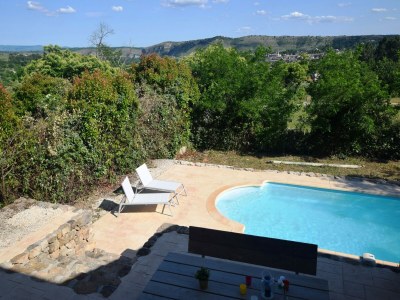 Villa Hillside Villa with Pool, Joyeuse - Outdoor photo 4