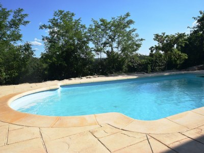 Villa Hillside Villa with Pool, Joyeuse - Outdoor photo 7