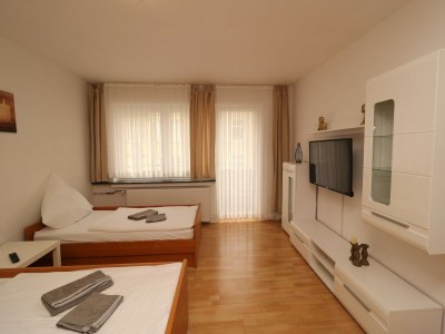 Apartment Stilvolles Apartment in Essen mit Balkon und Blick auf die Stadt - Features photo 12