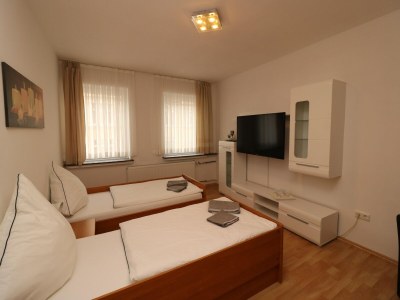 Apartment Stilvolles Apartment in Essen mit Balkon und Blick auf die Stadt - Features photo 22