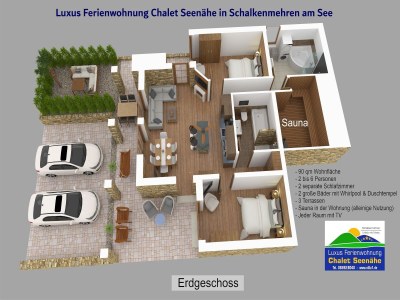 Holiday apartment Luxus Ferienwohnung Chalet Seenähe - Document photo 41