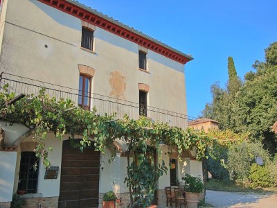 Farmhouse Raffinée Bauernhaus mit Blick auf den Pool in Umbertide - Farmhouse