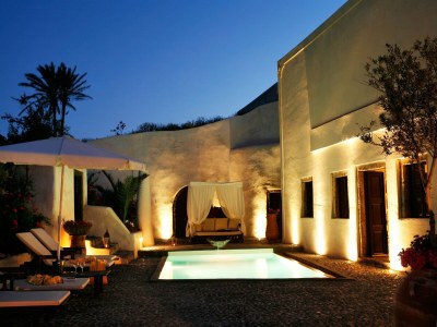 Villa Villa auf Santorini mit Außenküche in Santorini - Villa