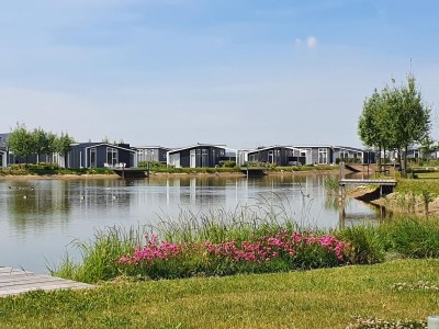 Holiday park Modern Chalet by Forest in Zeeland - Outdoor photo 39