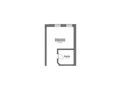 Holiday room Zirbenzimmer, Dusche und WC, nordseitig - Features photo 30