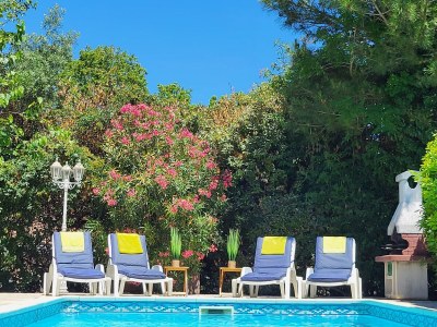 Villa Villa in Saint-Couat with Private Pool - Outdoor photo 19