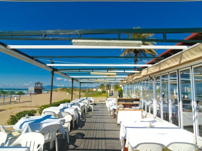 Apartment beachfront pool BBQ - Environment photo 25