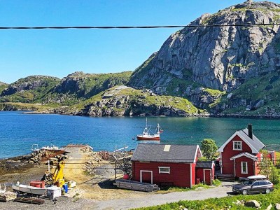 Holiday house 6 person holiday home in Bøstad-By Traum - Outdoor photo 4
